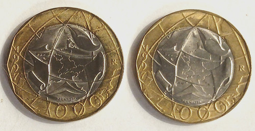 Lotto monete 1000 lire - 2,