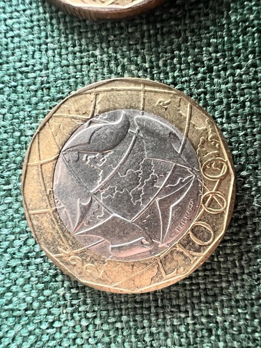Monete 1000 lire 1997 con - monete,