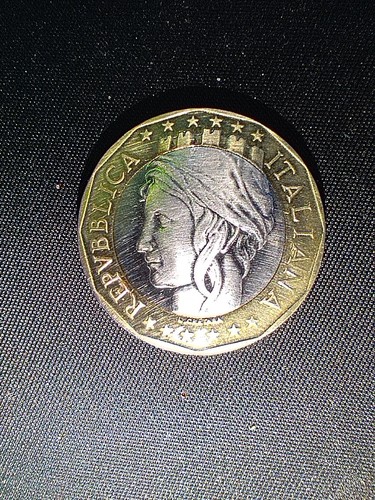 Moneta rara 1000 lire del - moneta,