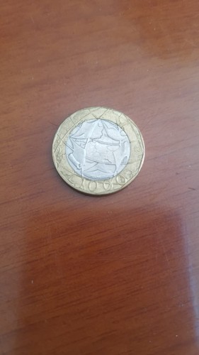 Moneta 1000 lire bicolore - lire, rara