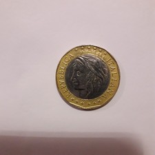 Moneta 1000 lire Con  errori