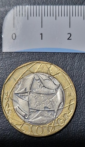 Moneta 1000 lire del 1997 - 1000,