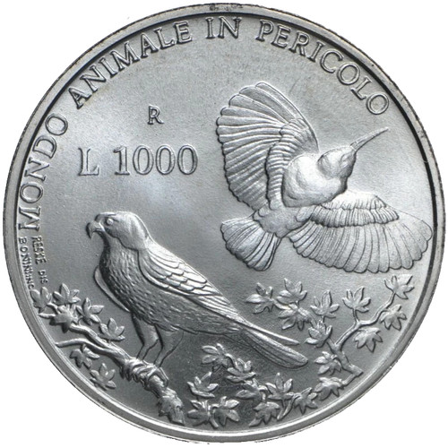 Moneta lire 1000 - moneta, da