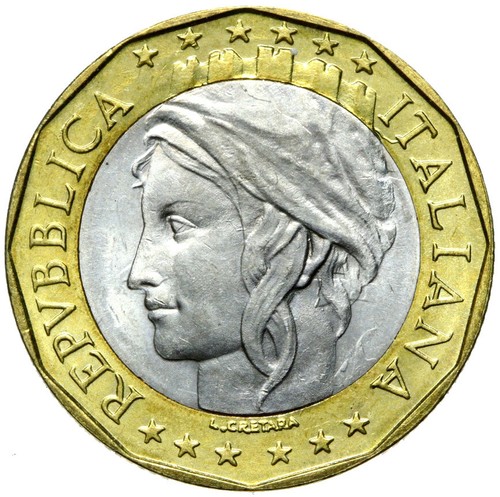 Italia moneta 1000 lire - -,