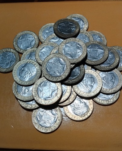 Lotto monete 1000 lire - lire, 1997