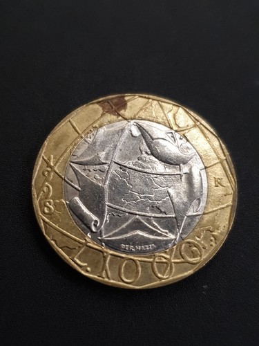 Rara moneta 1000 lire italia - rara,