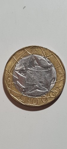 Moneta 1000 lire 1997 - 1997, errore