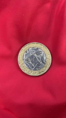 Moneta 1000 lire italia - moneta,