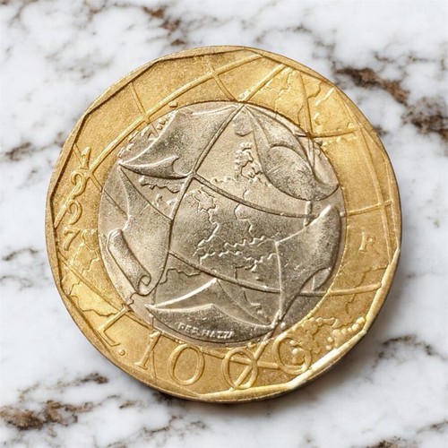 Moneta italiana 1000 lire
