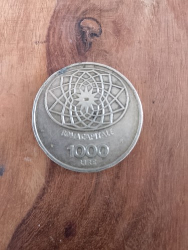 Moneta 1000 lire argento 1970 - 1000,