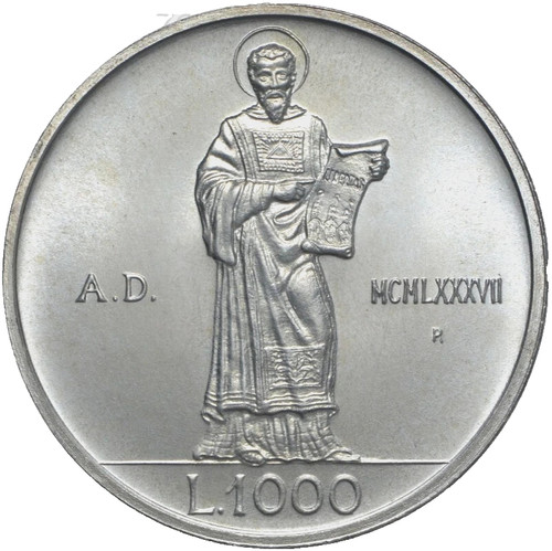 Moneta lire 1000 - da,