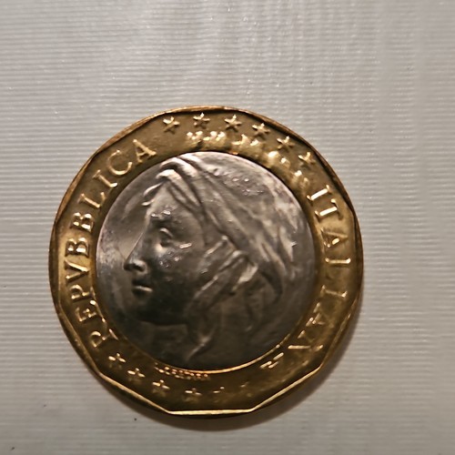 Moneta 1000 lire con conio - moneta, da