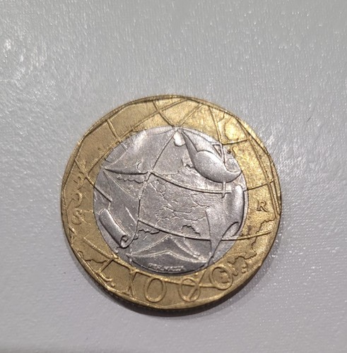 Moneta 1000 lire 1998