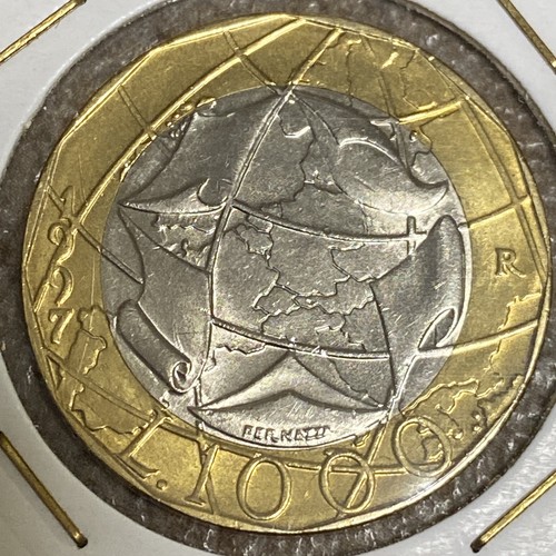 Italia repubblica moneta 1000 - italia,