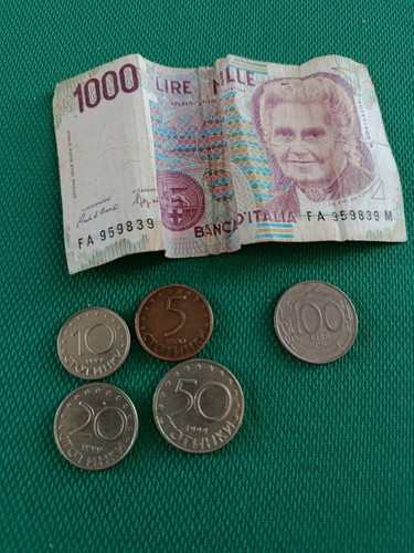 1000 lire 100 10 - lire,