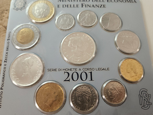 Serie divisionale 2001 - serie,