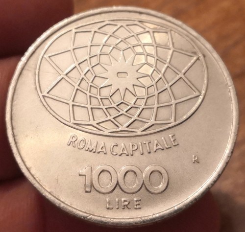 Moneta 1000 lire 1970 italia - 1000, 1970,