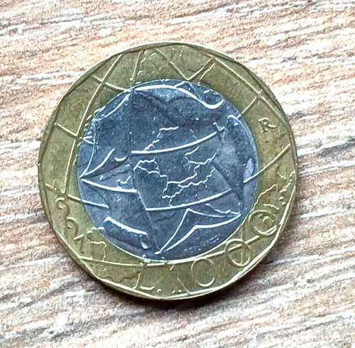 Moneta 1000 mille lire anno - moneta, da