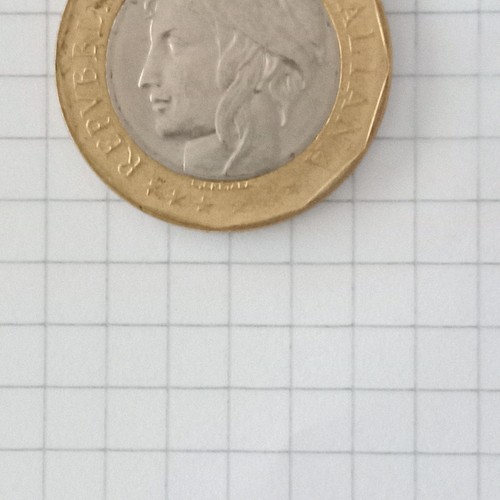 Moneta 1000 lire - lire, stelle