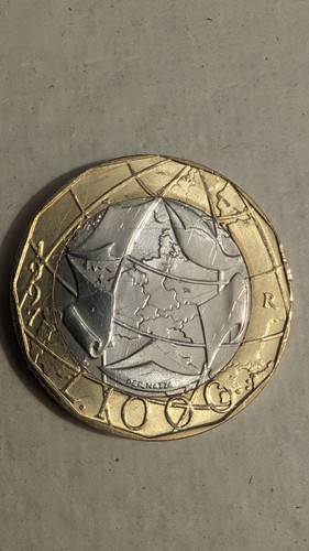 Moneta 1000 lire repubblica - moneta,