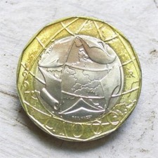 Moneta italiana 1000 lire