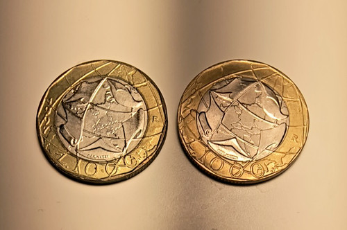 Monete 1000 lire italiane - lire,