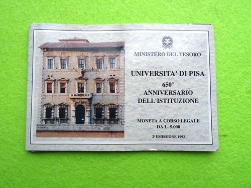 Lire 000 moneta argento - 5.000,