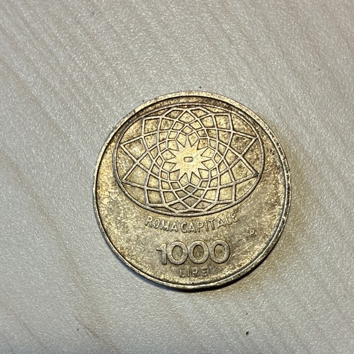 Moneta 1000 lire - moneta,