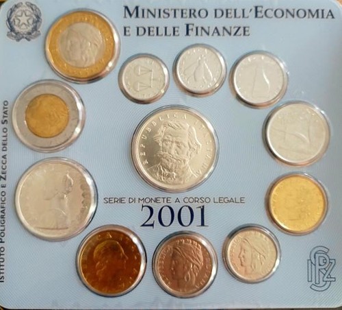 Serie divisionale 2001 - serie,