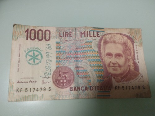 Moneta 1000 lire - moneta,