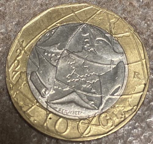 Italia moneta 1000 lire - moneta, 1997