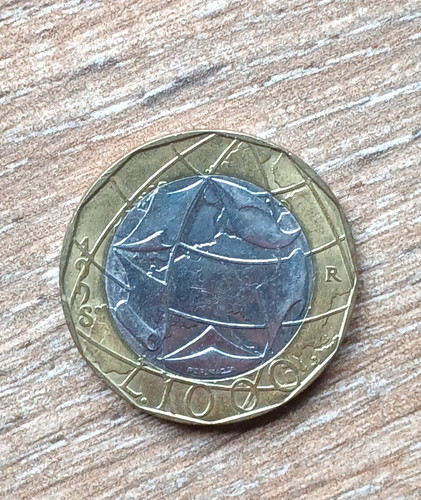 Moneta 1000 mille lire - moneta, da