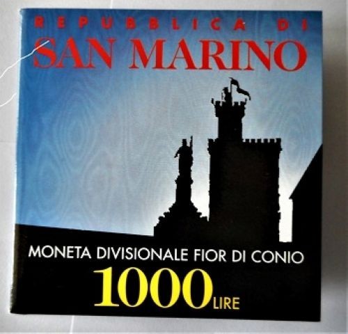 Moneta 1000 lire - moneta,