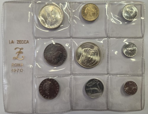 Serie zecca roma 1970 9 - serie,