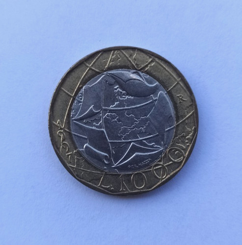 Moneta 1000 lire - lire, 1997