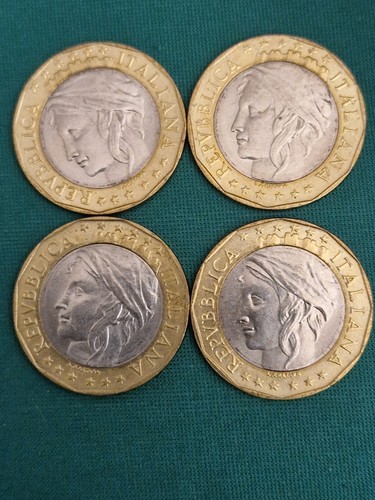 Lotto monete 1000 lire - 4,