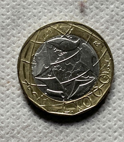 Moneta 1000 lire italiana