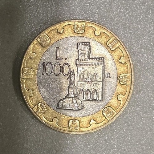 San marino moneta 1000 lire - lire, l