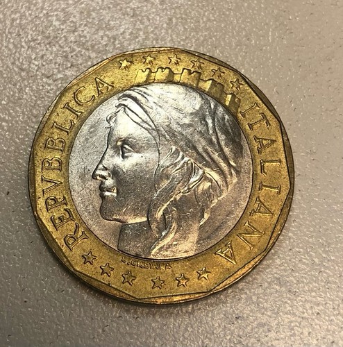 Moneta 1000 lire 1997 errore - 1000,
