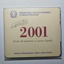 Divisionale 2001 500 1000 Lire