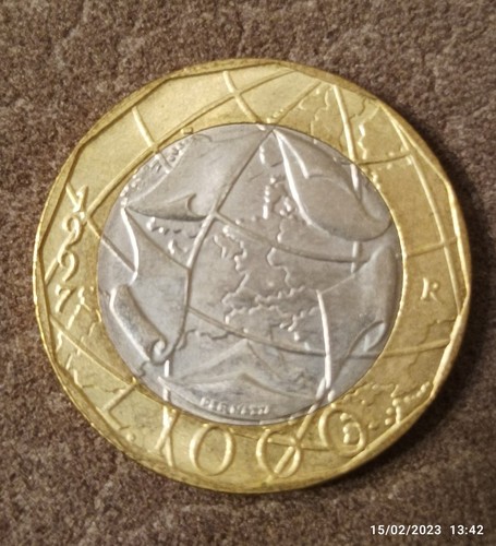 Moneta 1000 lire 1997 - 1000,
