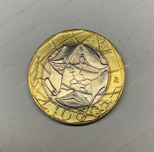 Moneta 1000 lire del 1997 - 1997, con